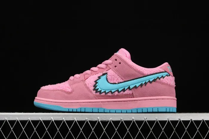Grateful Dead X Nike Dunk Low Sb "Pink Bear" Cj5378-600