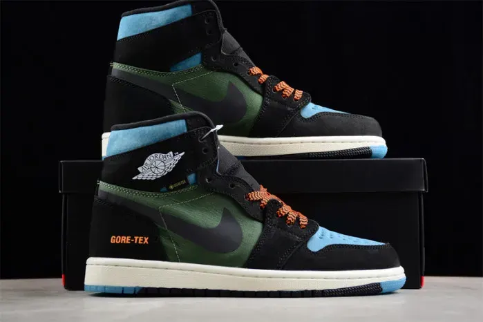 Air Jordan 1 Retro High Element Gore-Tex Black Olive Db2889-003, alternate view