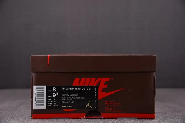 Air Jordan 1 Retro High Og Sp Travis Scott Mocha Cd4487-100, alternate view
