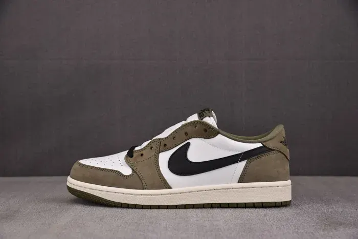 Air Jordan 1 Retro Low Og Medium Olive Hq6998-200