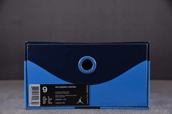 Air Jordan 11 Retro "Win Like '82" University Blue Mens 378037-123, alternate view