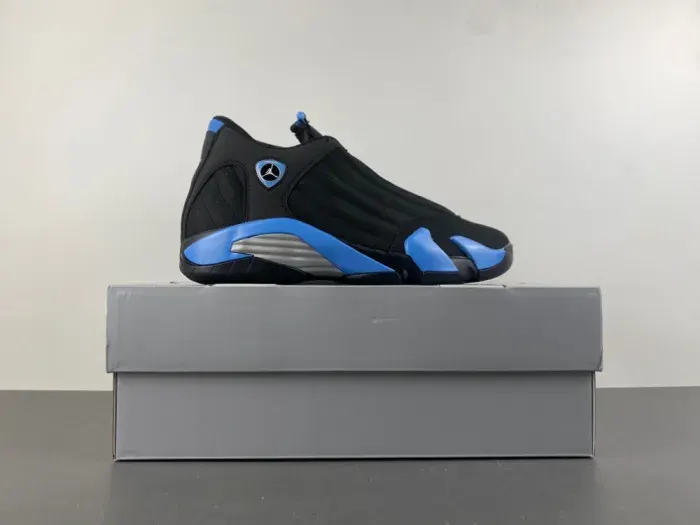 Air Jordan 14 “Black/University Blue” 487471-007, alternate view