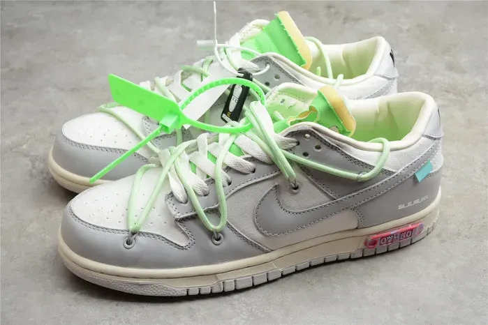 Off-White X Nike Dunk Low “Lot 07 Of 50” Dm1602-108, alternate view