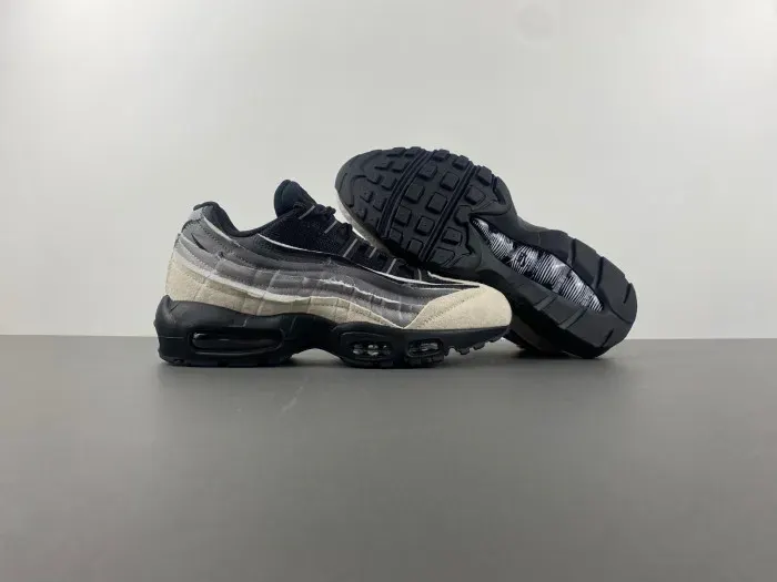 Nike Air Max 95 Comme Des Garcons Black Grey Cu8406-101, alternate view