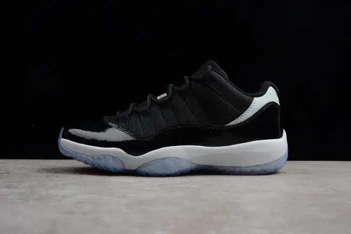 Air Jordan 11 Retro Low "Infrared 23" Black Mens 528895-023