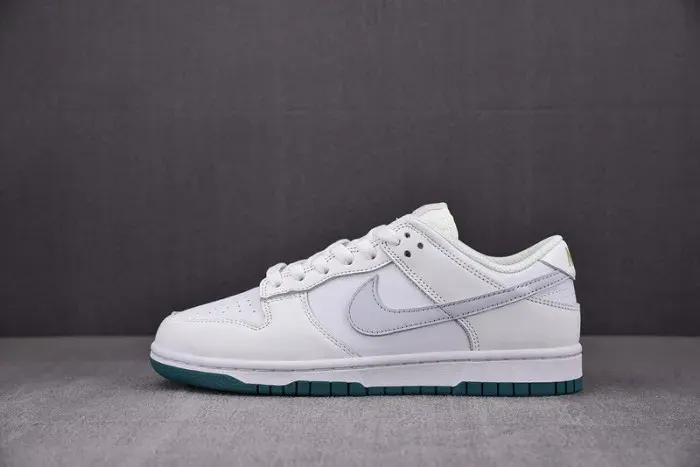 Dunk Low Gs 'White Grey Teal' Fd9911-101