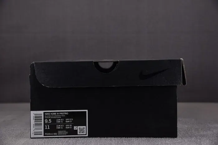 Nike Kobe 4 Protro “Black Mamba” Fq3544-001, alternate view