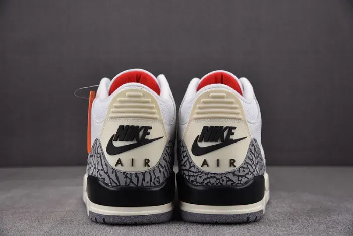 Air Jordan 3 Retro White Cement Reimagined Dn3707-100, alternate view