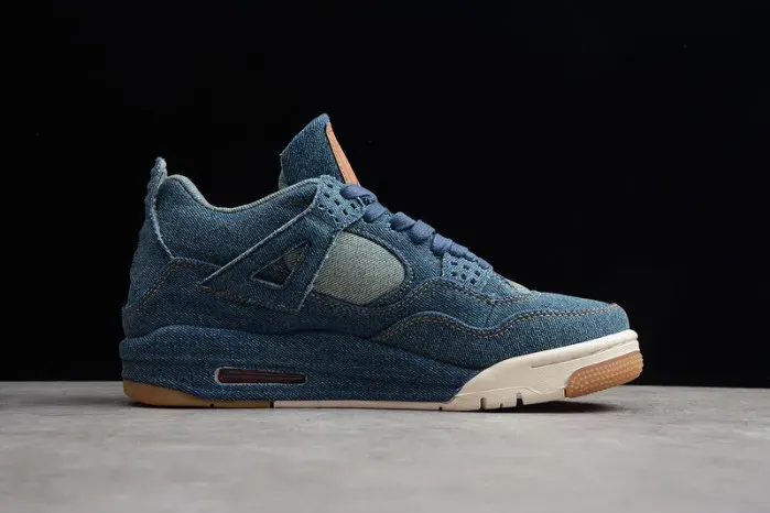 Levi'S X Nike Air Jordan 4 Denim Ao2571-401, alternate view