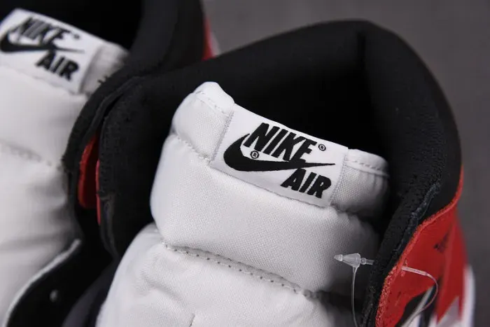 Air Jordan 1 High Og “Black Toe” White/ Black-Varsity Red Mens 555088-125, alternate view