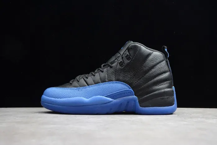 Air Jordan 12 Retro Black Game Royal 130690-014