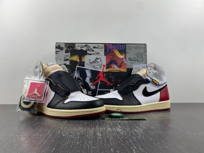 Air Jordan 1 Retro High Union Los Angeles Black Toe Bv1300-106, alternate view