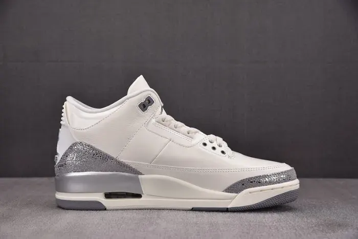 Air Jordan 3 Retro Sail Cement Grey (Women’s) Ck9246-100, alternate view