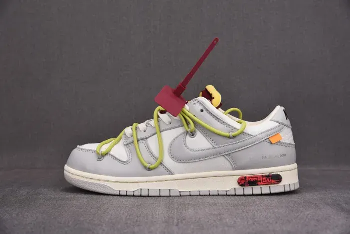 Off-White X Dunk Low 'Lot 08 Of 50' Dm1602-106