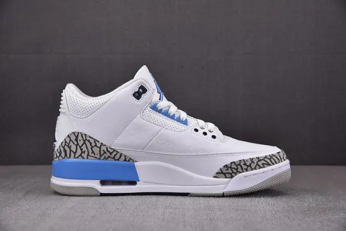 Air Jordan 3 Retro “Unc” White Ct8532-104, alternate view