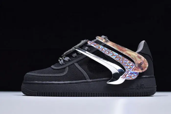 Travis Scott X Air Force 1 Aq4211-001, alternate view