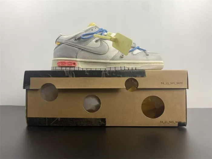 Off-White X Dunk Low 'Lot 05 Of 50' Dm1602-113, alternate view