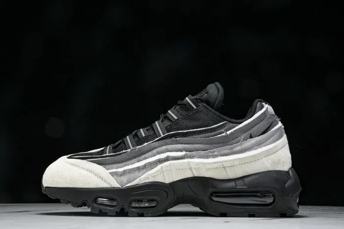 Nike Air Max 95 Comme Des Garcons Black Grey Cu8406-101