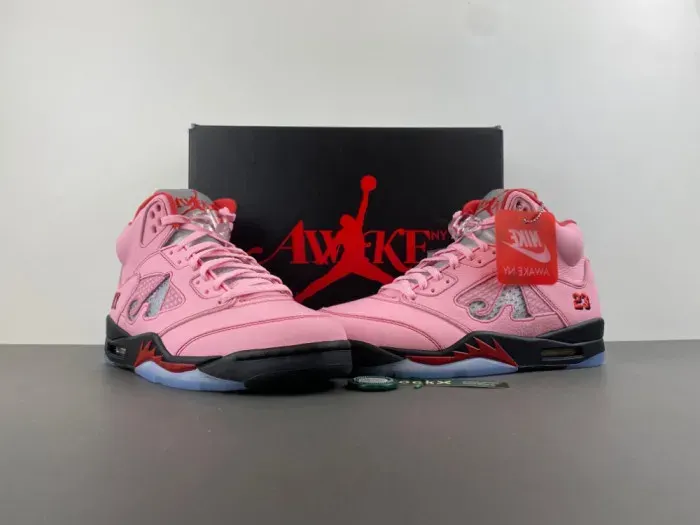 Air Jordan 5 Retro Awake Ny Arctic Pink Dv4982-600, alternate view
