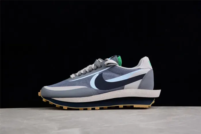 Nike Ld Waffle Sacai Clot Kiss Of Death 2 Cool Grey Dh3114-001