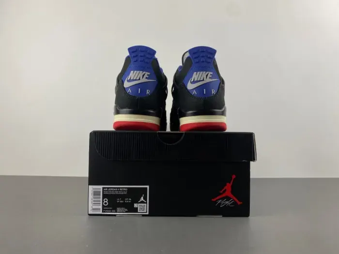 Air Jordan 4 Retro Rare Air (White Lettering) Fv5029-003, alternate view