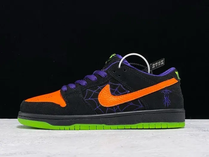 Nike Sb Dunk Low Night Of Mischief Halloween Bq6817-006