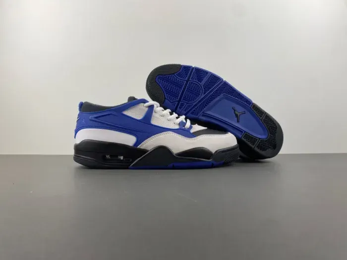 Air Jordan 4 Rm Black Summit White Racer Blue Fq7939-140, alternate view