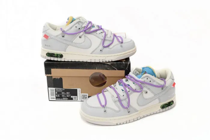 Off-White X Dunk Low 'Lot 47 Of 50' Dm1602-125, alternate view