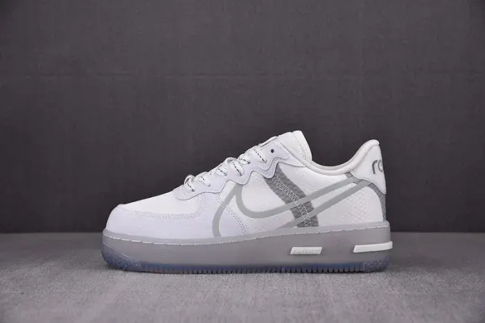 Nk Air Force 1 Low React Qs Light Bone Cq8879-100