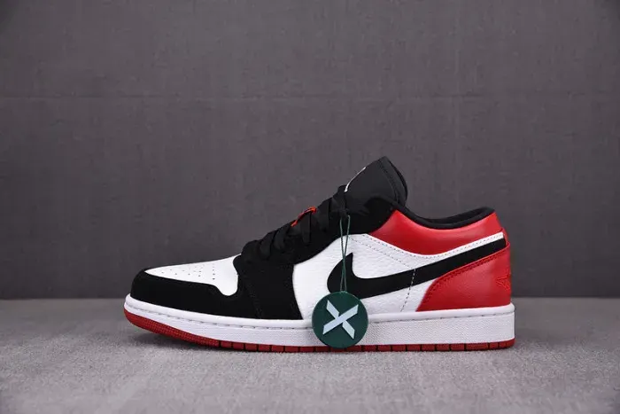 Air Jordan 1 Low Black Toe 553558-116