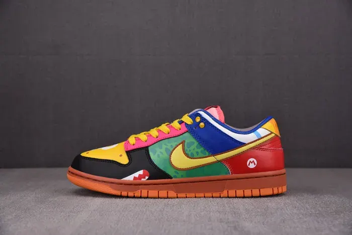 Nike Dunk Low Se What The Mario Dh0952-100