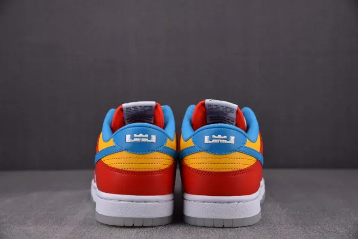 Lebron James X Nike Dunk Low Fruity Pebbles Dh8009-600, alternate view