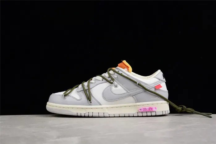 Off-White X Dunk Low 'Lot 22 Of 50' Dm1602-124