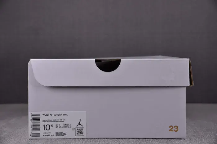 Air Jordan 1 Mid “French Blue” Bq6472-146, alternate view