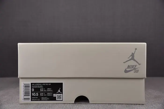Nike Sb X Air Jordan 4 ‘Pine Green’ Dr5415-103, alternate view