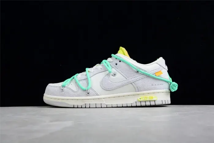 Off-White X Dunk Low 'Lot 14 Of 50' Dj0950-106