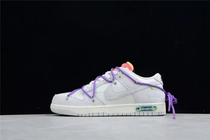 Off-White X Dunk Low 'Lot 15 Of 50' Dj0950-101