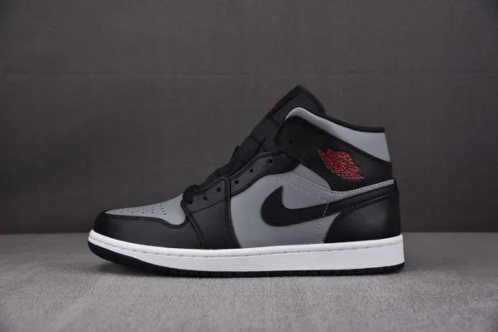 Air Jordan 1 Mid Shadow Red 554724-096