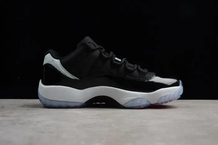 Air Jordan 11 Retro Low "Infrared 23" Black Mens 528895-023, alternate view