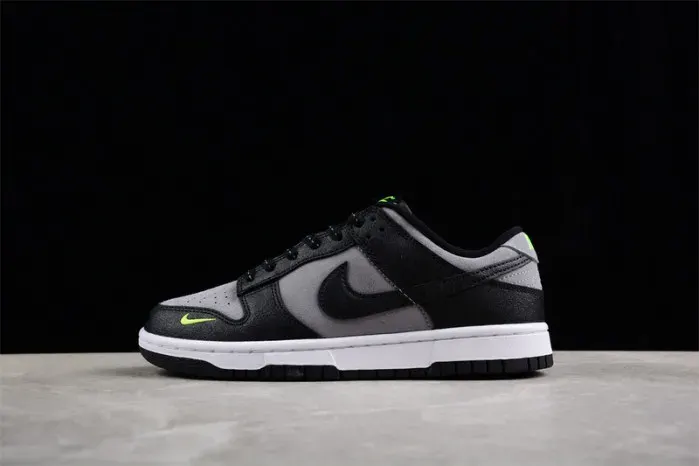 Nike Dunk Low 'Black Grey Green Strike' Fq2205-001