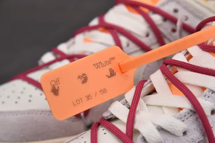 Off-White X Dunk Low 'Lot 35 Of 50' Dj0950-114, alternate view