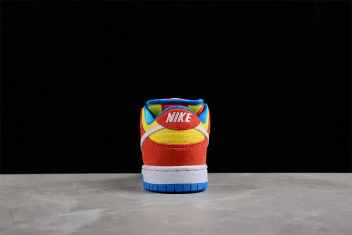 Nike Sb Dunk Low Pro "Bart Simpson" Bq6817-602, alternate view
