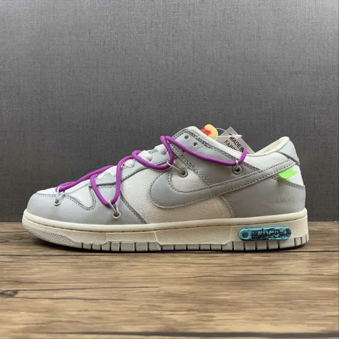 Off-White X Dunk Low 'Lot 45 Of 50' Dm1602-101