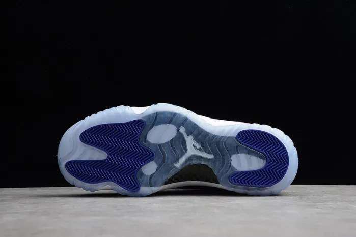 Air Jordan 11 Retro Low "Concord" Black/ White Mens 528895-153, alternate view