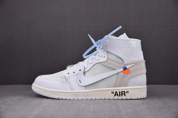 Air Jordan 1 Retro High Off-White Euro Aq0818-100