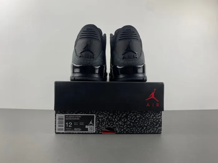 Air Jordan 3 “Black Cat” Ct8532-001 2025, alternate view