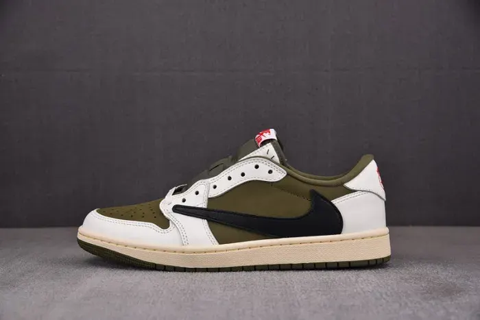 Travis Scott X Air Jordan 1 Low Og “Medium Olive” Dm7866-200